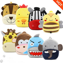 Load image into Gallery viewer, 3D Animal kids baby bags Children Backpacks Girls Boys Toddler Schoolbag Cartoon Lion Bee Bookbag Kindergarten Toys  School Bags