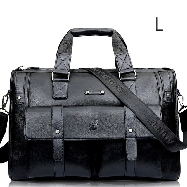 Men Leather Black Briefcase Business Handbag Messenger Bags Male Vintage Shoulder Bag Men's Large Laptop Travel Bags Hot XA177ZC