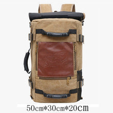 Load image into Gallery viewer, Large Capacity men&#39;s backpack Travel Bag sports Casual canvas Backpacks For Male Mutifunctional Out Door Bags school bags pack