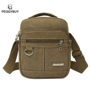 Men's Fashion Travel Cool Canvas Bag Men Messenger Crossbody Bags Bolsa Feminina Shoulder Bags Casual Portable Pack Dropshipping