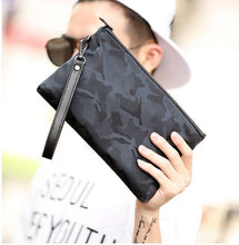 Load image into Gallery viewer, HOT Men's rivets handbag Skull Clutch Envelope bag Cartoon print clutch Bag street fashion leisure shoulder bag Free Shipping
