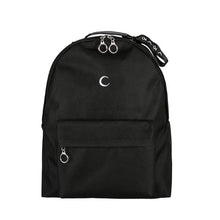 Load image into Gallery viewer, Moon Wood Men&#39;s Black Backpack Embroidery Moon Cross Backpack School Bags For Teenagers Girls Boys Students Travel Bag