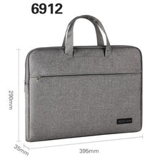 Load image into Gallery viewer, Document bag canvas office men's tote bag business multi-layer Oxford briefcase female simple information package