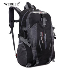 Load image into Gallery viewer, WEIXIER Softback Fashion Handsome 2019 Men's Student Waterproof Nylon Backpack Mochila Escolar Travel Bag Backpack Walking Bag